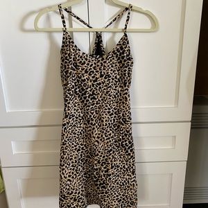 Outdoor voices exercise dress in cheetah print size XS. RARE FIND